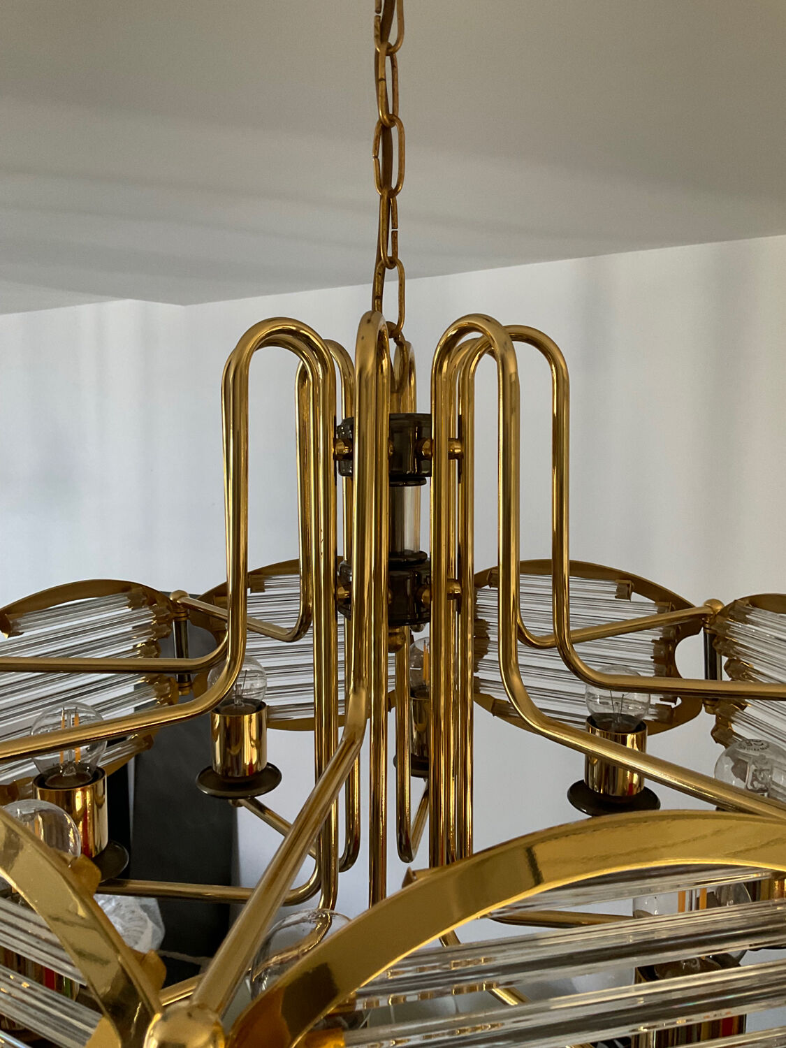 Vintage Bakalowits & Söhne chandelier from the 70s