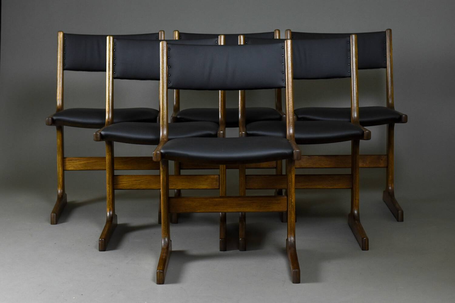 Set of 6 Farstrup Dining Chairs, Denmark, 1960s – Rosewood & Italian L