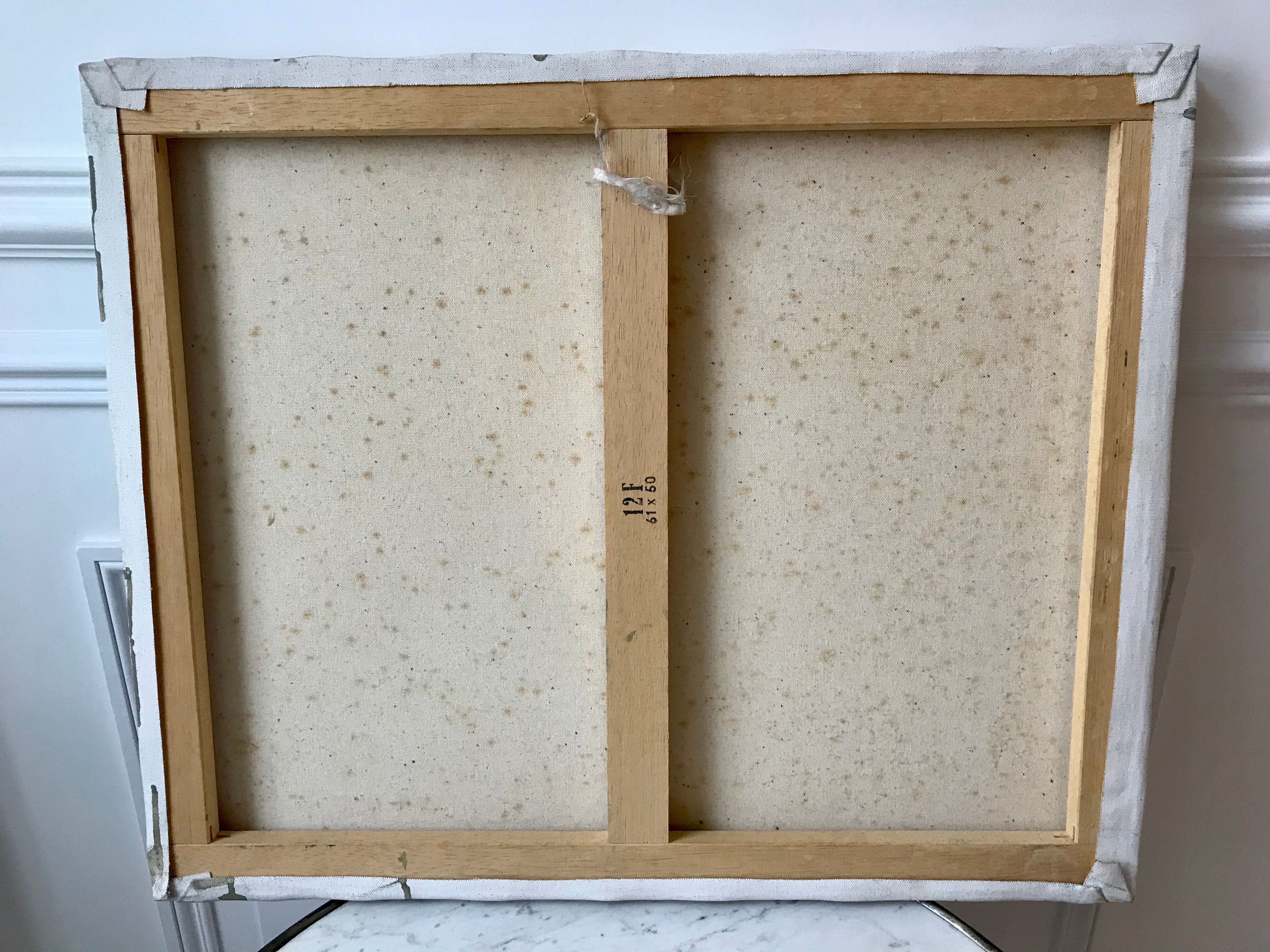 Old painting oil on canvas still life