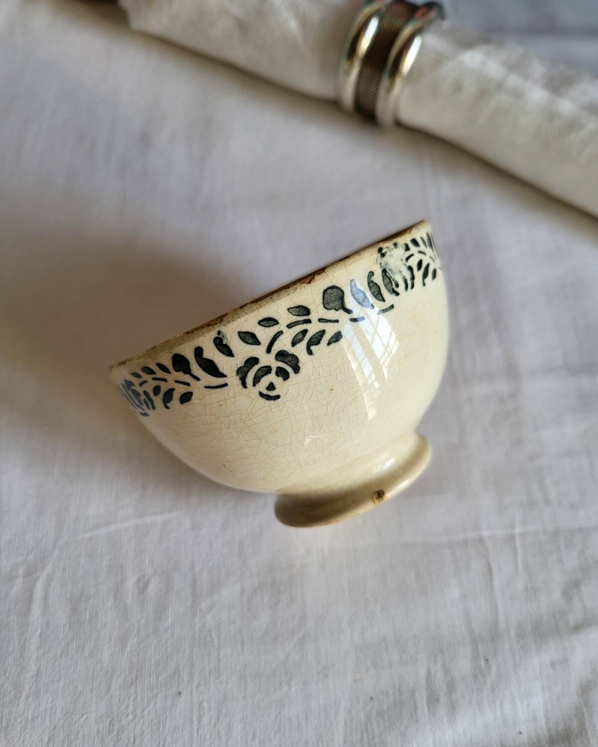Small Old Bowl in Earthenware