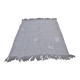 Vintage Anatolian hemp rug in grey, reference 3675