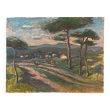 Umbrella pines, Robert Fleurent, 1967