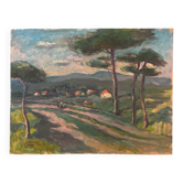 Les pins parasols, Robert Fleurent, 1967