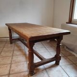Oak farmhouse table
