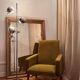 70's Monix floor lamp with 3 globes