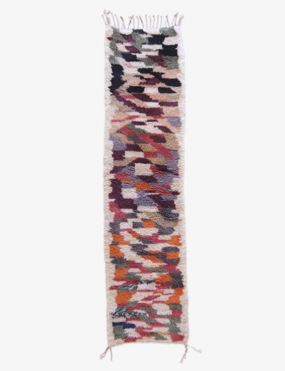 Luxurious Beni Mrirt Runner Rug - 306 x 80 cm