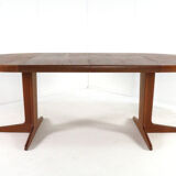 Round extendable dining table 2x 'Ulfborg' by VV Møbler Spøttrup - Danish