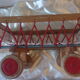 Old wooden and metal doll pram - year 60