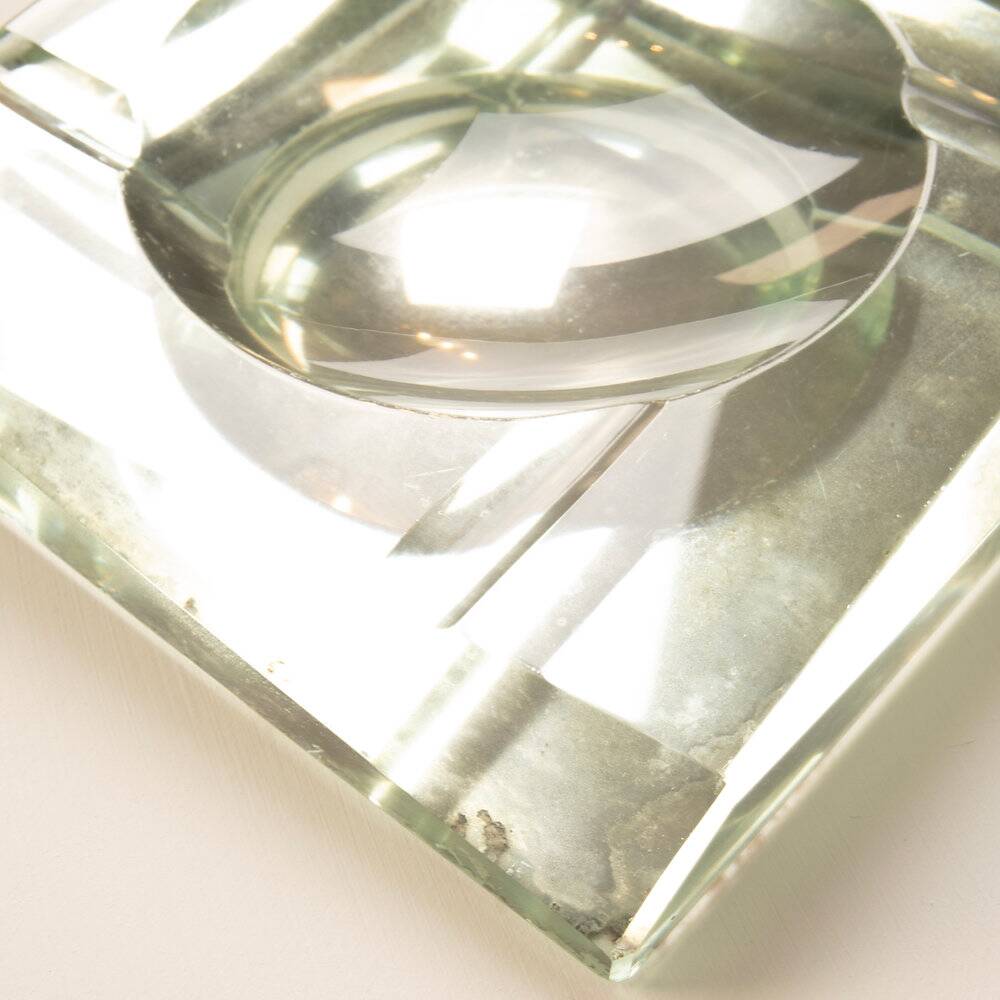 Crystal ashtray designed by Pietro Chiesa for Fontana Arte 1940