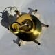 Carl Fagerhult for Fagerhults – Brass Chandelier, Sweden, 1970s