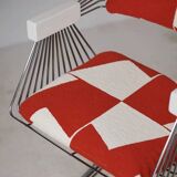 Ensemble table à manger et chaises pivotantes Rudi Verelst pour Novalux