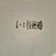 3 vintage fish plates Longwy Copenhagen