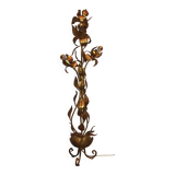 Gold-plated tree floor lamp by Hans Kögl, 1960s