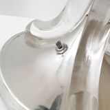 Steel art deco lamp foot - Plexiglas