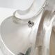 Pied de lampe art déco en acier & plexiglas