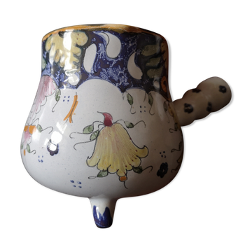 Milk Pot - Old Handmade Rouen