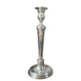 Grand bougeoir en argent massif – France, fin XIXe siècle, style Louis XVI