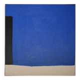 Blue trio original painting on stretched canvas 80x80