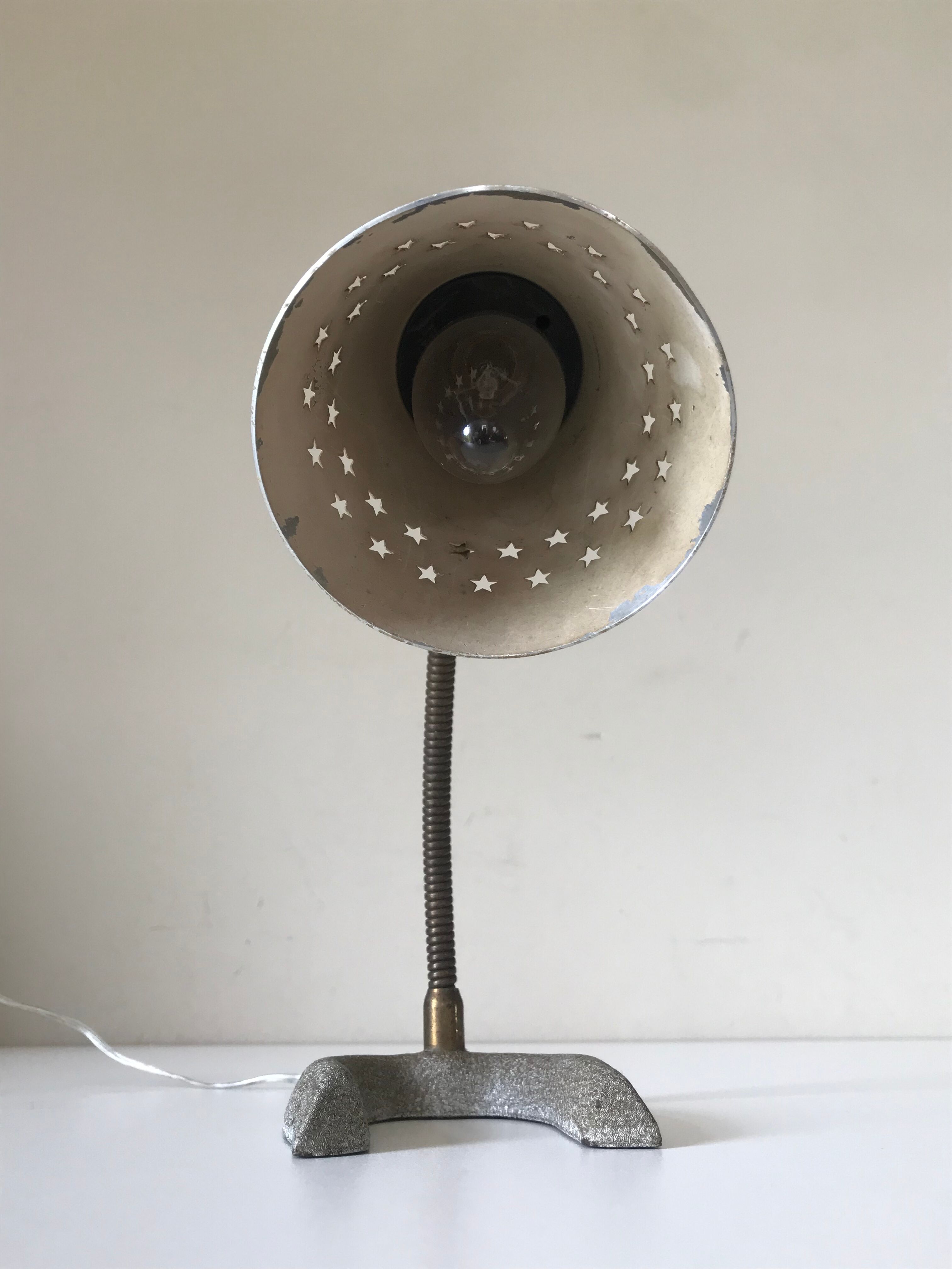 Vintage lamp casserole 50s