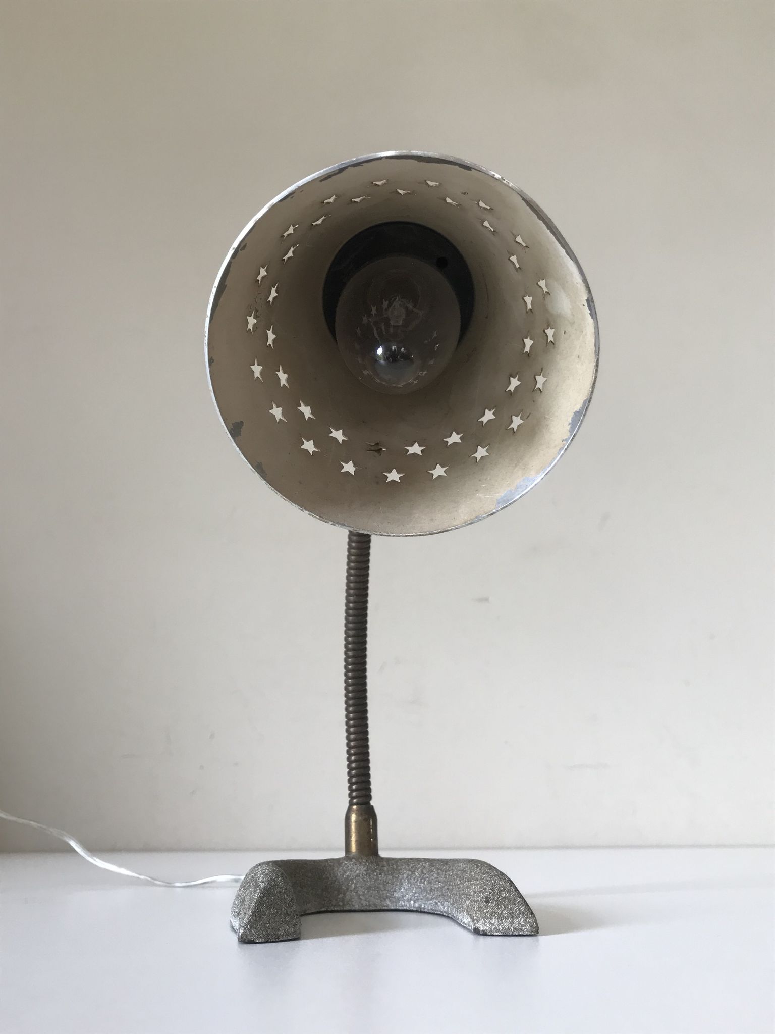 Vintage lamp casserole 50s