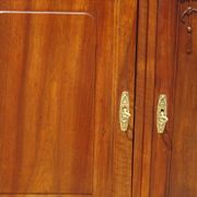 Enfilade Art Déco en noyer et plateau en marbre