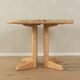 Classic Dining Table from the 1970s, solid pine wood