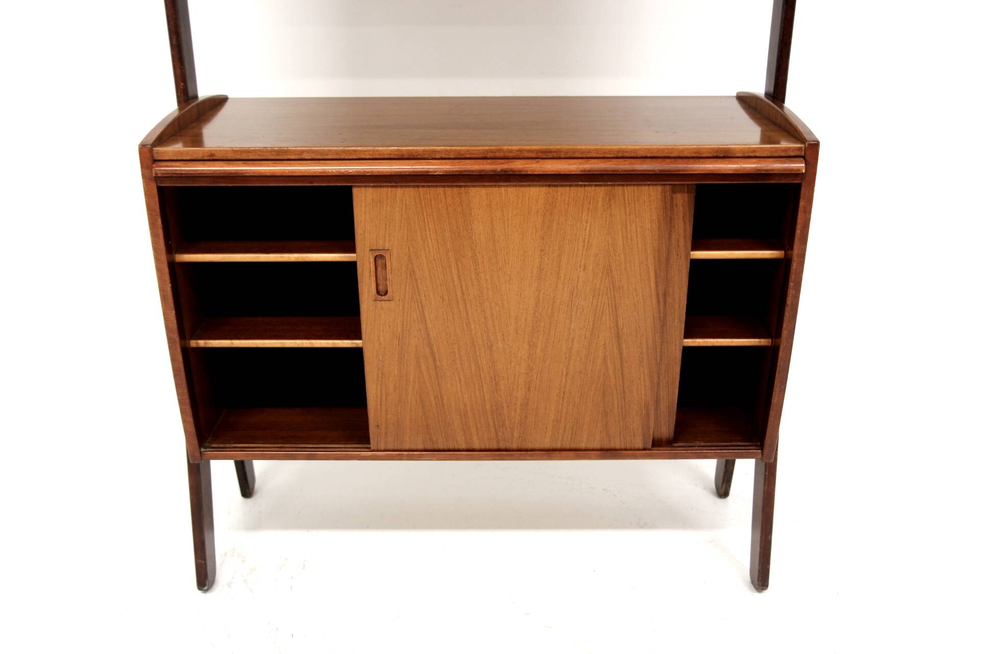 Scandinavian mahogany and beech secretary, Sweden, 1960