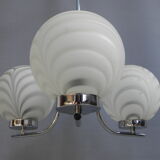 Vintage chandelier with 3 globes