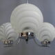 Lustre vintage avec 3 globes