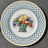 6 dessert plates Villeroy & Boch basket model