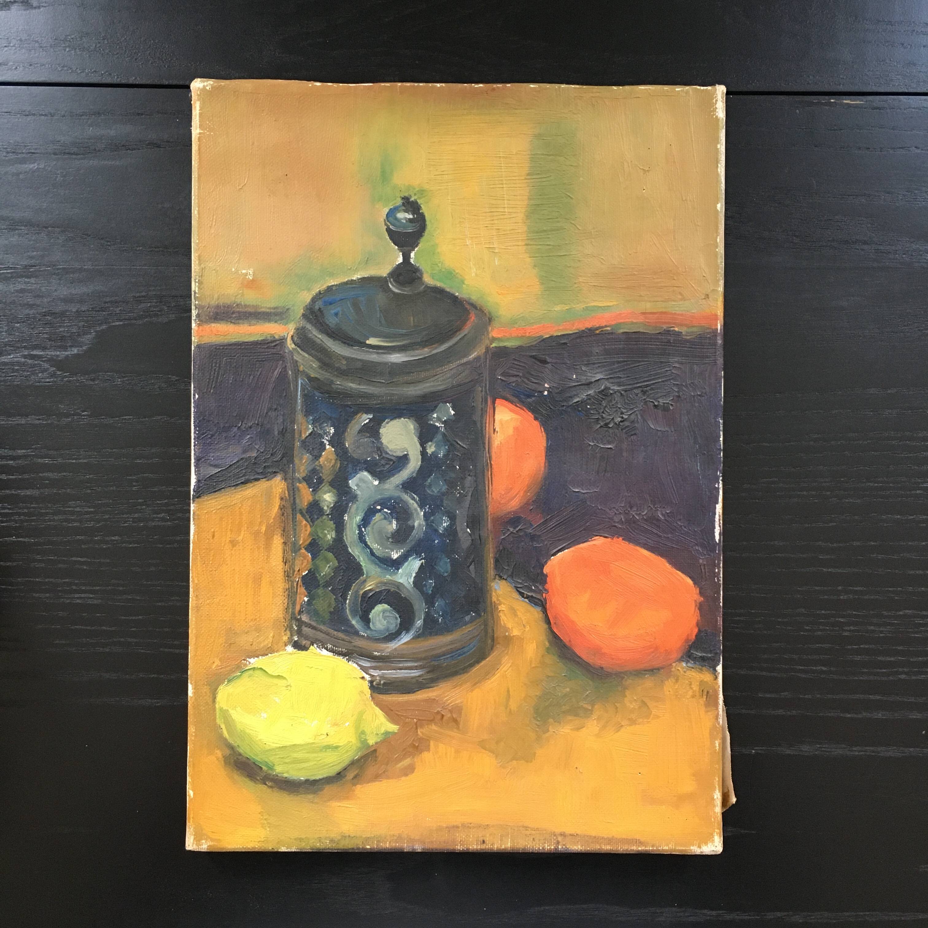 Nature morte citron et oranges