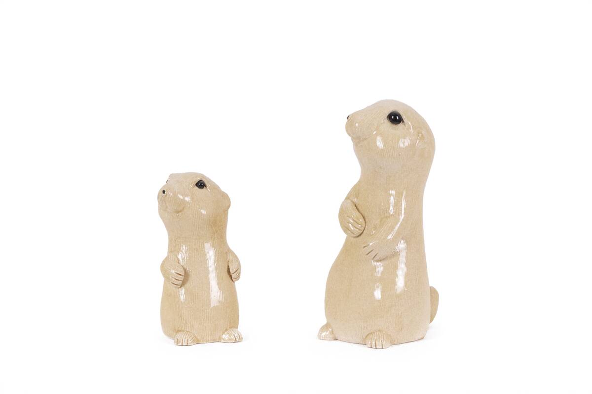 Valerie Courtet. Prairie dog. Contemporary work.