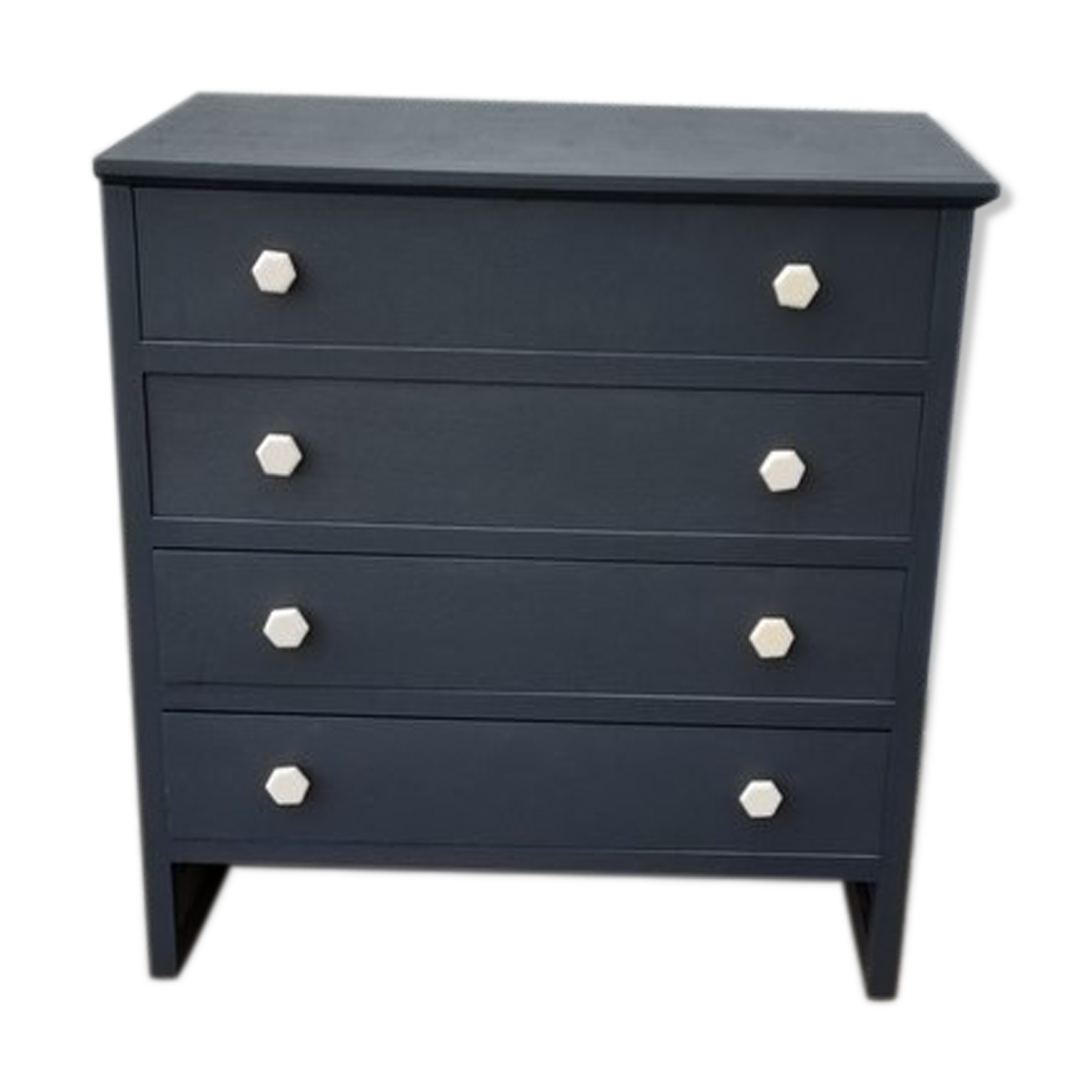 Painted old chest of drawers