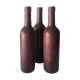 Exotic wooden dummy bottles
