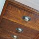 Dutch oak apothecary cabinet, 1930s