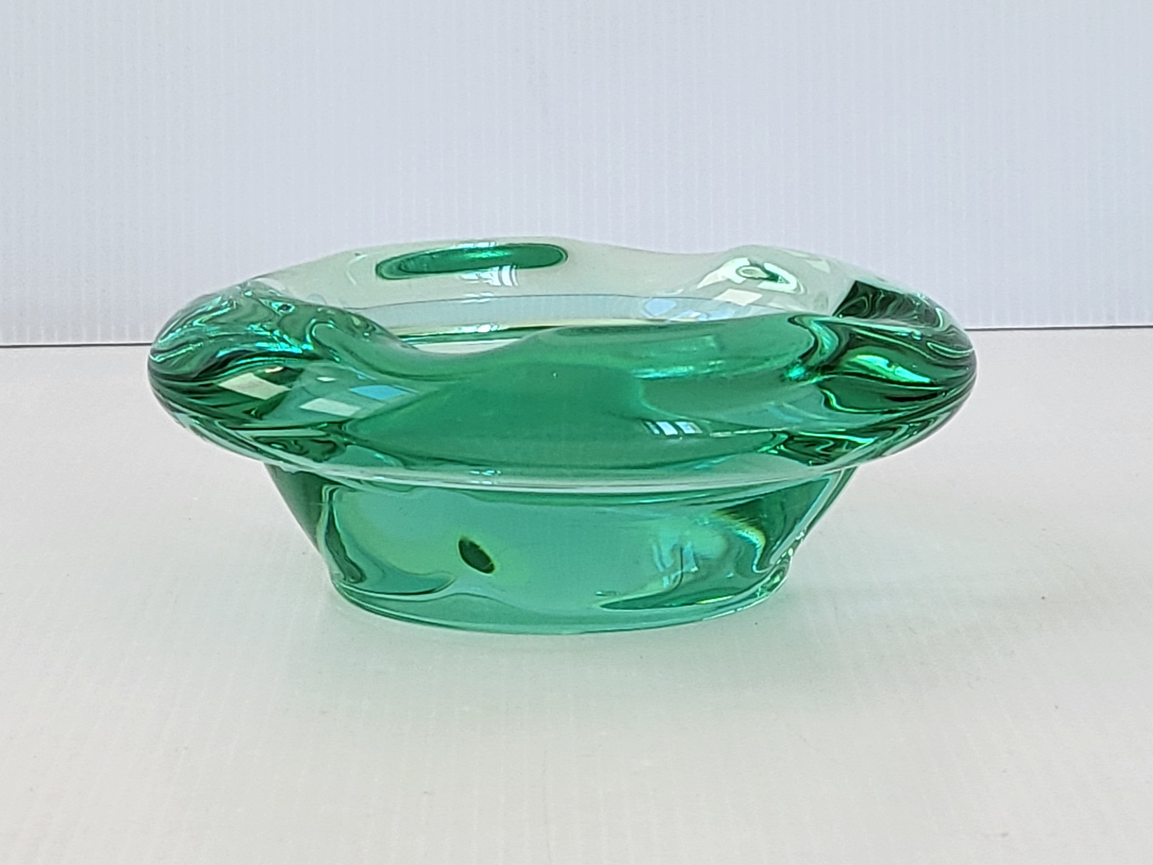 Vintage Murano glass ashtray