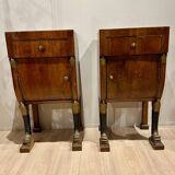 Pair of bedside cabinets