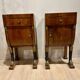Pair of bedside cabinets