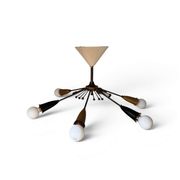 Renovated vintage Sputnik chandelier