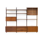 Scandinavian Wall Unit by Poul Cadovius for Royal System, 1960s