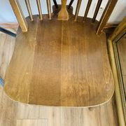 Set of 4 mismatched chairs
