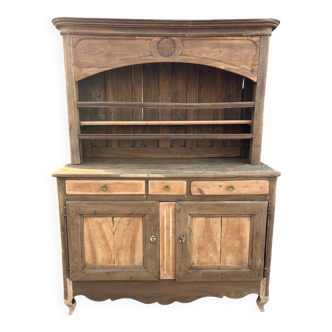 Renovated solid wood sideboard