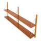 Danish teak shelving unit in Poul Cadovius style, 1960s