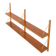 Danish teak shelving unit in Poul Cadovius style, 1960s