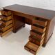 Old office 40s - 50s in wood, marquetry and brass