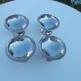 Set of 4 stainless steel ice cuts