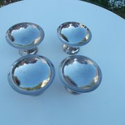 Ensemble de 4 coupes à glace en inox