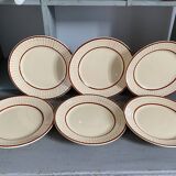 Longchamp Art Deco plates