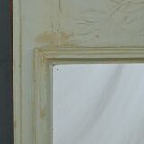 Painted wooden trumeau mirror, Louis XV style – first part of the 20th century