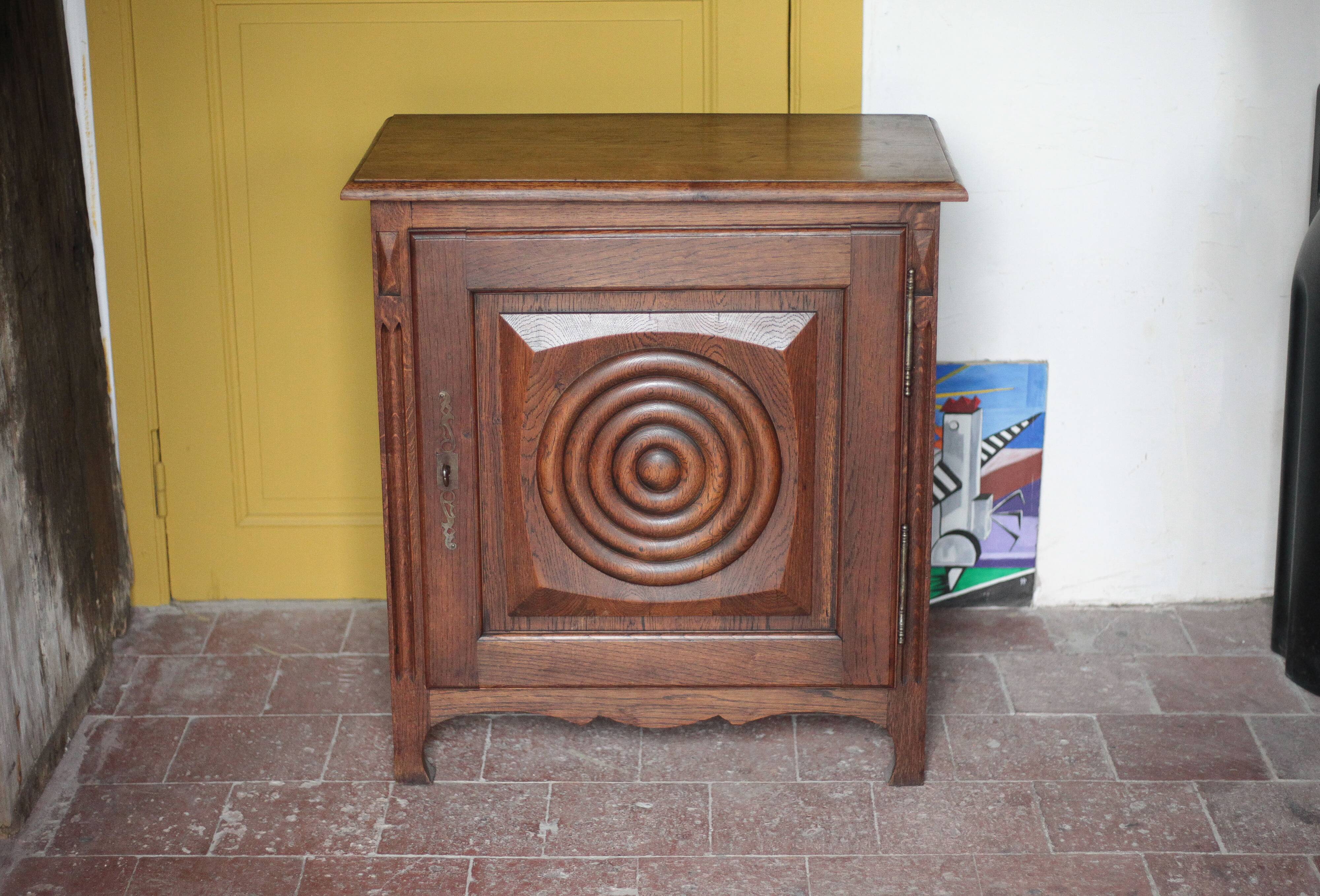 Meuble bois 1 porte, meuble confiturier, meuble de rangement,déco intérieur
